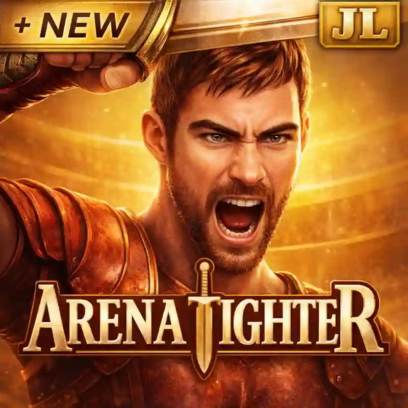 Arena Fighter Slot Game Logo